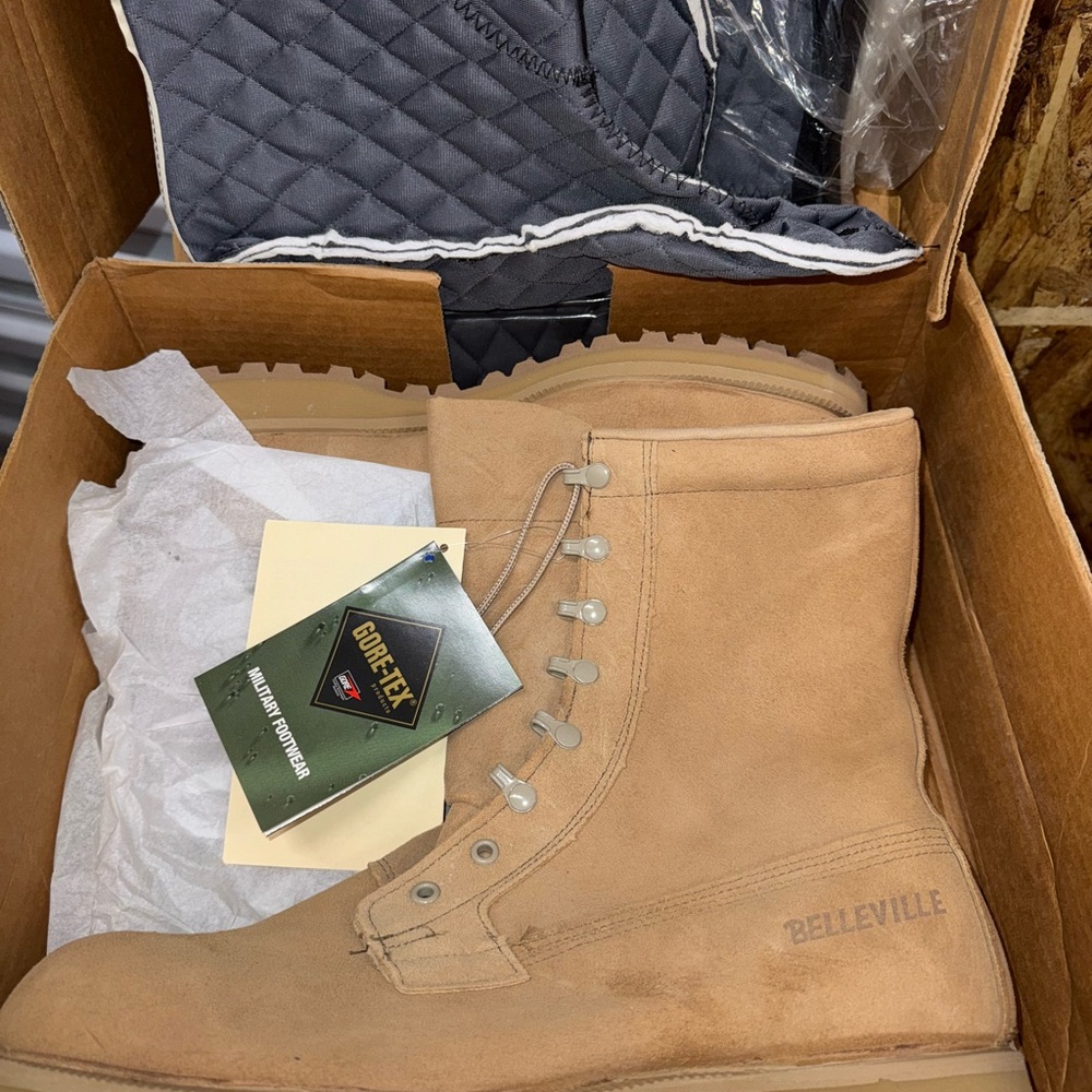 Belleville Tan Military Boots